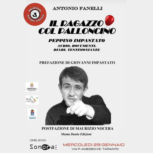 Antonio Fanelli, presenta: Il ragazzo col palloncino (Mama Dunia Edizioni)