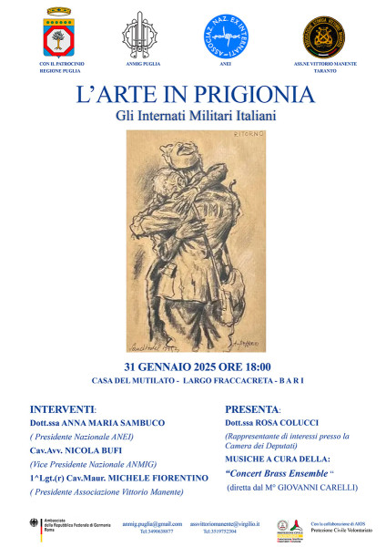 ARTE IN PRIGIONIA Un viaggio tra storia, arte e resilienza per commemorare il sacrificio degli Internati Militari Italiani