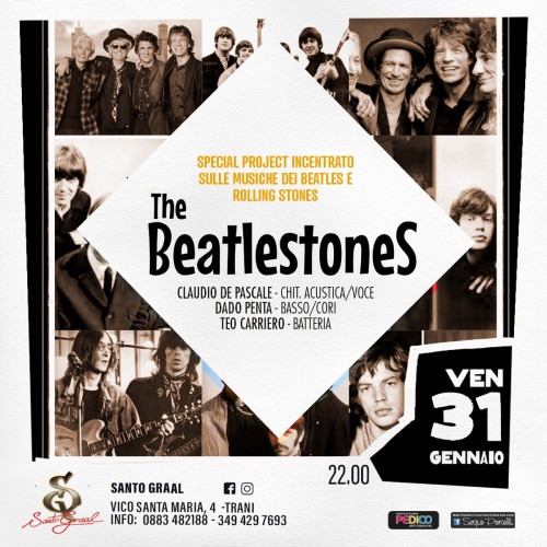 BeatlestoneS - 'special project' live Beatles e Rolling Stones a Trani