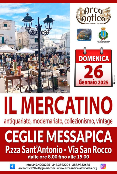 Mercatino dell’antiquariato e artigianato