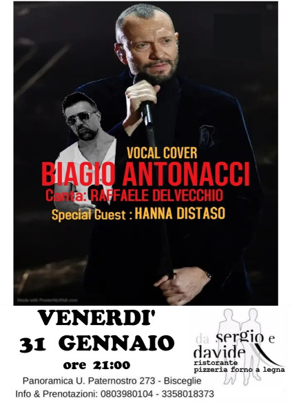 BIAGIO ANTONACCI live tribute