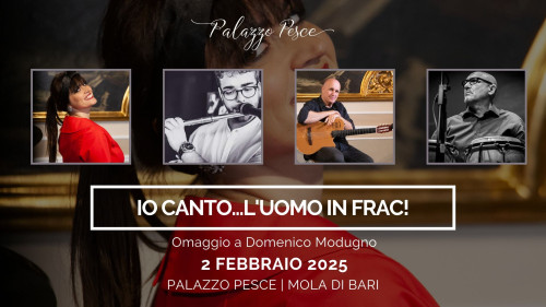 Io Canto...l’uomo in frac! [Omaggio a Domenico Modugno]