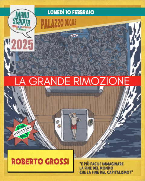 Manuscripta 2025: Roberto Grossi presenta La grande rimozione