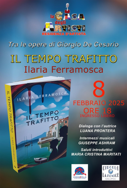 Presentazione di un giallo: Il tempo trafitto, di Ilaria Ferramosca