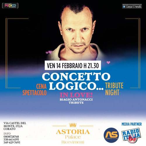 Biagio Antonacci tribute love night a Corato