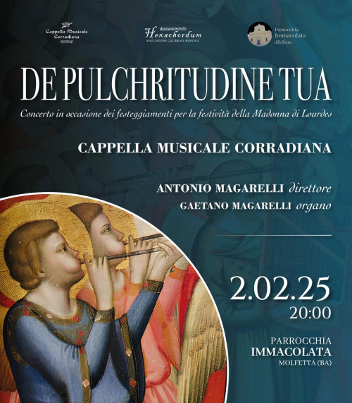 De pulchritudine tua. Concerto in occasione dei festeggiamenti per la festività della Madonna di Lourdes