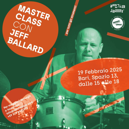 Masterclass imperdibile con Jeff Ballard a Bari!