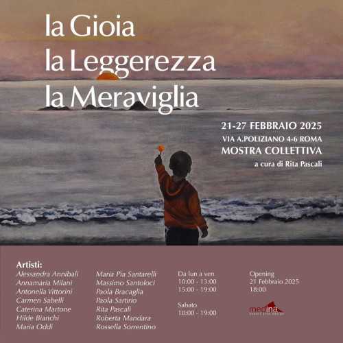 Mostra collettiva "la Gioia la Leggerezza la Meraviglia"