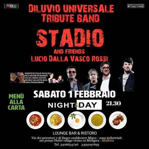 Diluvio Universale - tribute band Stadio Lucio Dalla e Vasco Rossi live a Molfetta