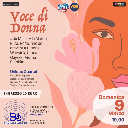 Voce di Donna - Unique Quartet live a Modugno Bari