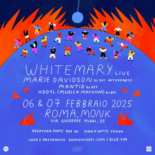 WHITEMARY: il 6 e 7.02 al Monk due serate speciali per presentare l'album NEW BIANCHINI