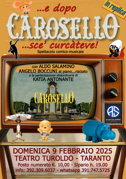 E dopo Carosello...scè curcateve!