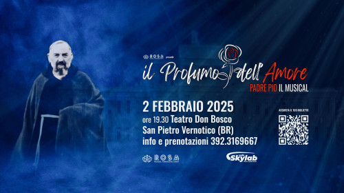 "Il profumo dell'amore", arriva a San Pietro Vernotico il musical sulla figura di Padre Pio