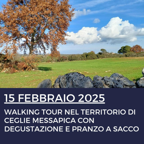 Walking tour Ceglie con degustazione e pranzo a sacco