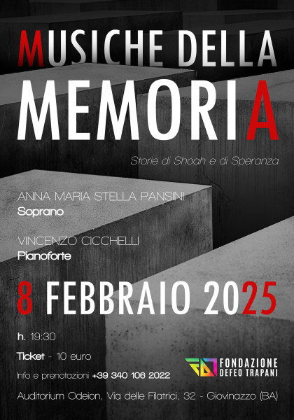 MUSICHE DELLA MEMORIA - Storie di Shoah e di Speranza