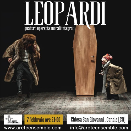 Leopardi, quattro operette morali integrali | Areté Ensemble