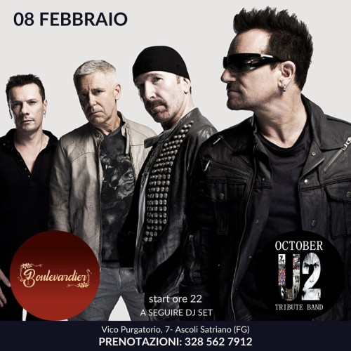 Ascoli Satriano – OCTOBER – U2 tribute live ad Ascoli Satriano