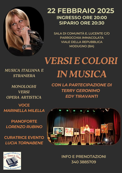 Versi e Colori in Musica