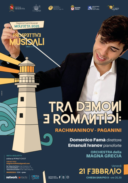 TRA DEMONI E ROMANTICI - Rachmaninov/Paganini