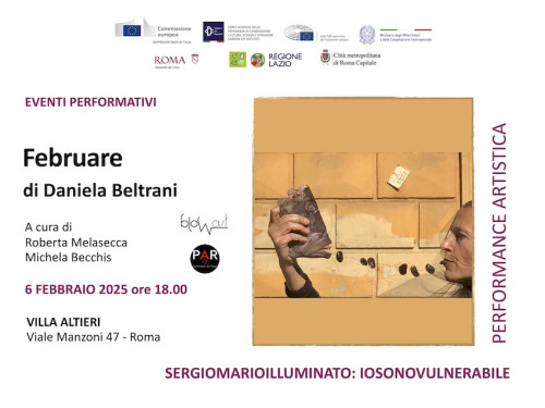 FEBRUARE Performance di DANIELA BELTRANI