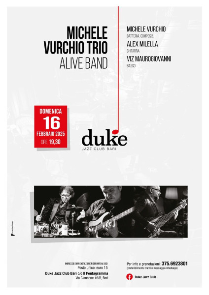 Michele Vurchio Trio - Alive Band