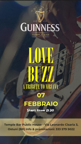 Love Buzz - A Tribute to Nirvana live!