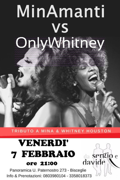 MINA vs WHITNEY live tribute