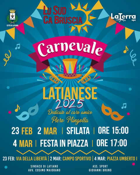 Carnevale Latianese 2025