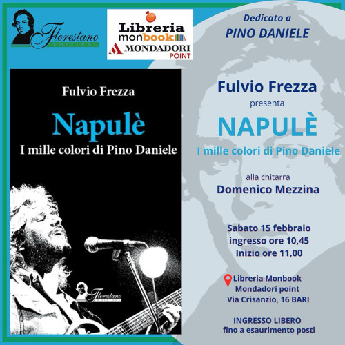 Fulvio Frezza presenta NAPULÈ.I MILLE COLORI DI PINO DANIELE