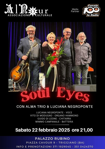 Soul Eyes - con Alma Trio e Luciana Negroponte