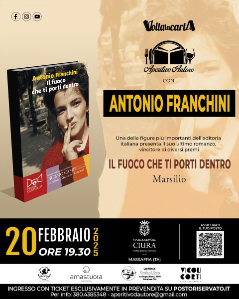 Aperitivo d'Autore con Antonio Franchini