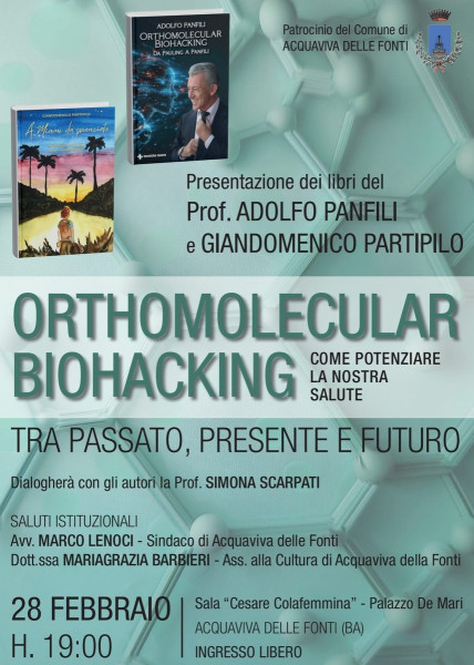 Orthomolecular Biohacking-come potenziare la nostra salute