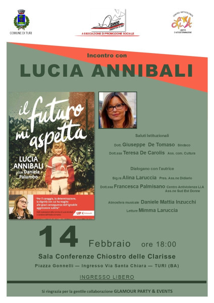 Lucia Annibali a Turi : Il futuro mi aspetta