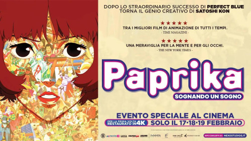 Paprika di Satoshi Kon in versione restaurata 4K