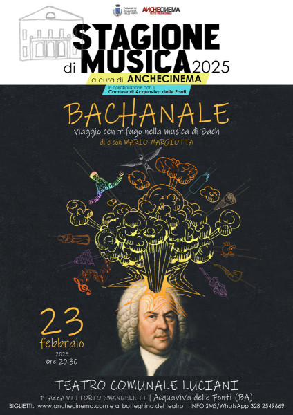 BACHANALE | viaggio centrifugo nella musica di Bach