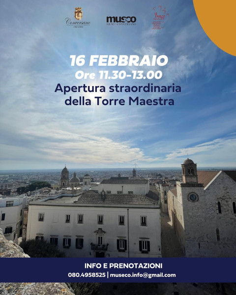 Apertura Straordinaria della Torre Maestra