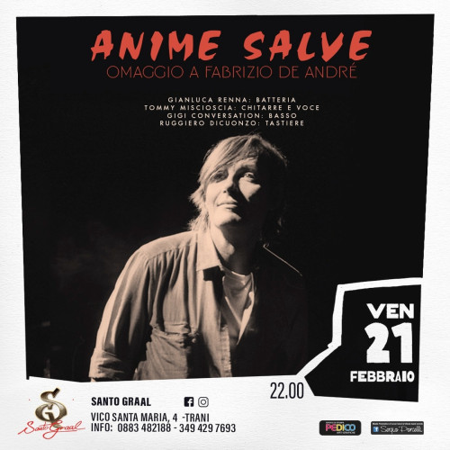 Anime Salve - De Andrè tribute band live a Trani