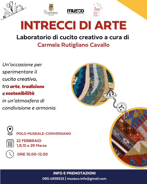 INTRECCI DI ARTE-Laboratorio di cucito creativo