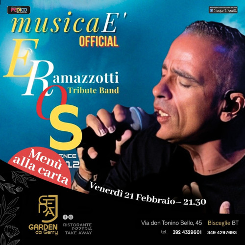 Eros Musica è 0fficial Tribute Band live a Bisceglie