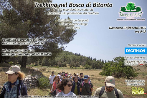 Trekking nel Bosco di Bitonto