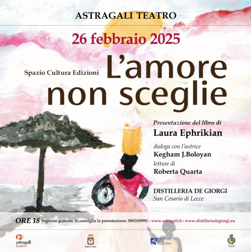 Laura Ephrikian, ospite di Astràgali Teatro, presenta il suo libro "L’amore non sceglie"