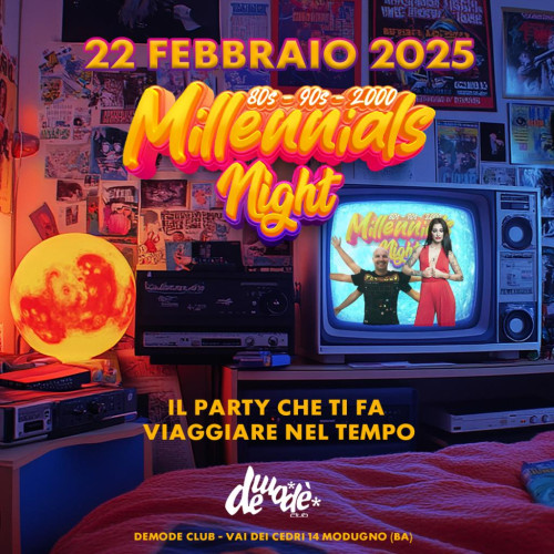 Millenials con dj Osso e Lady Janet