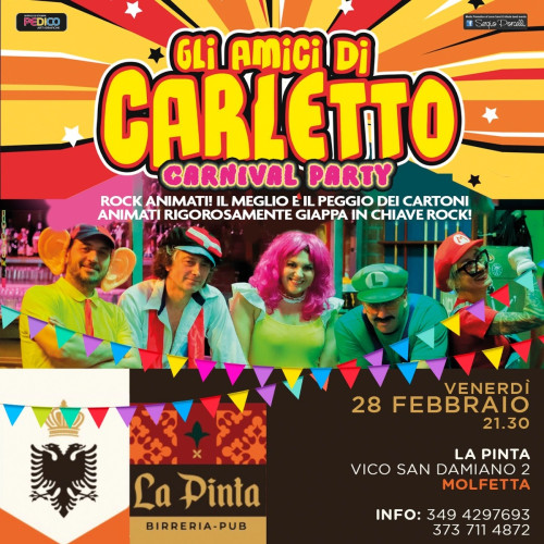 Gli Amici Di Carletto live a Molfetta - Carnival Party