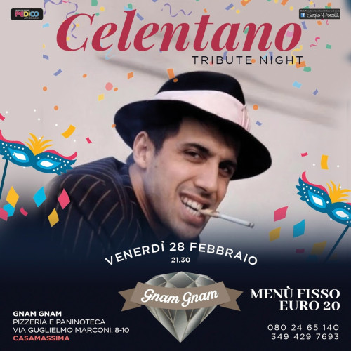 Celentano tribute night live a Casamassima