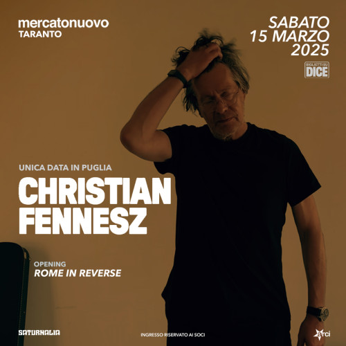 Christian Fennesz in Concerto a Taranto