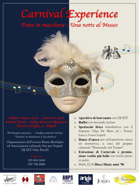 CARNIVAL EXPERIENCE  UNA NOTTE AL MUSEO