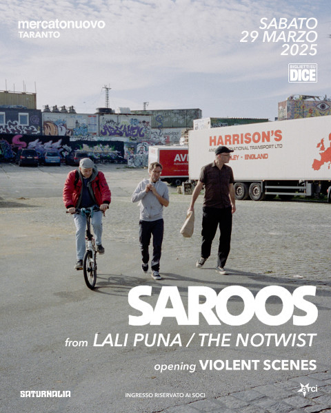 Saroos (from Lali Puna / Notwist) in concerto