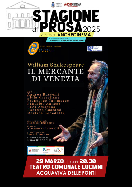 Il Mercante di Venezia di William Shakespeare