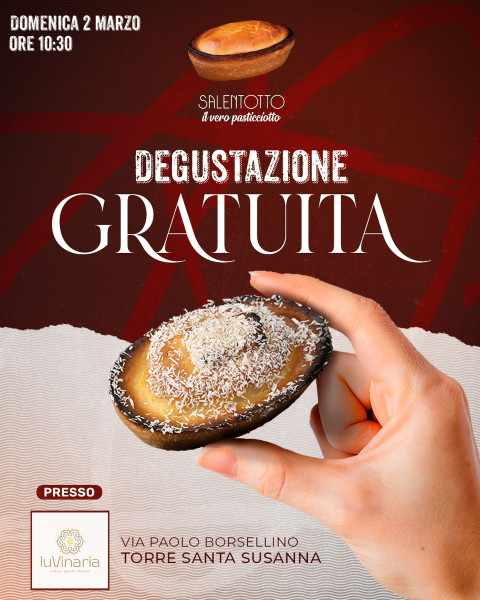 DEGUSTAZIONE GRATUITA