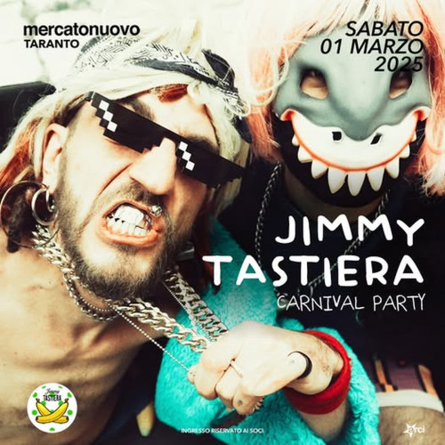 JIMMY TASTIERA | Carnival Party a Taranto | Mercato Nuovo